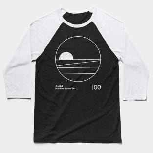 Summer Moved On  / Minimalist Graphic Fan Artwork Design Baseball T-Shirt